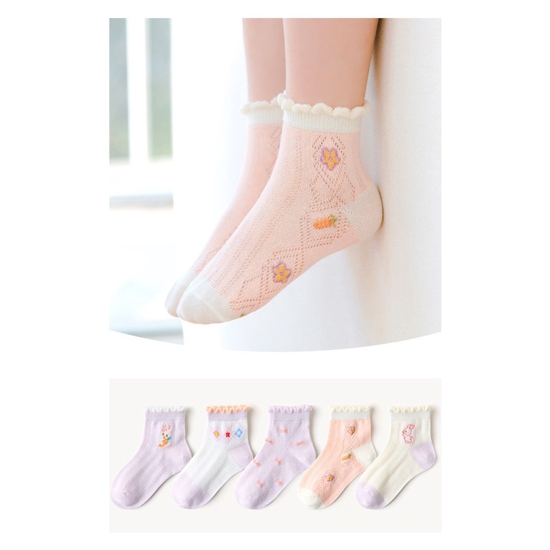 [5 PSG] 1-5 thn | KAOS KAKI BAYI ANAK IMPOR SOCKS LUCU KARAKTER KARTUN UNISEX Catalog QN QAX