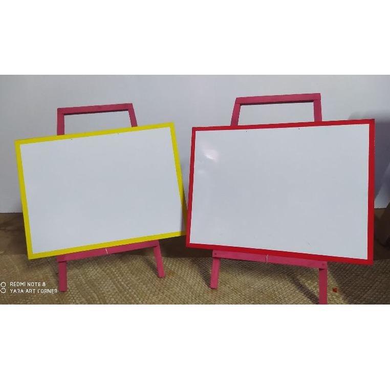 

>PAPAN TULIS WHITEBOARD ANAK PAKET LENGKAP/ PAPAN TULIS BELAJAR / PAPAN TULIS WHITE BOARD KARAKTER A
