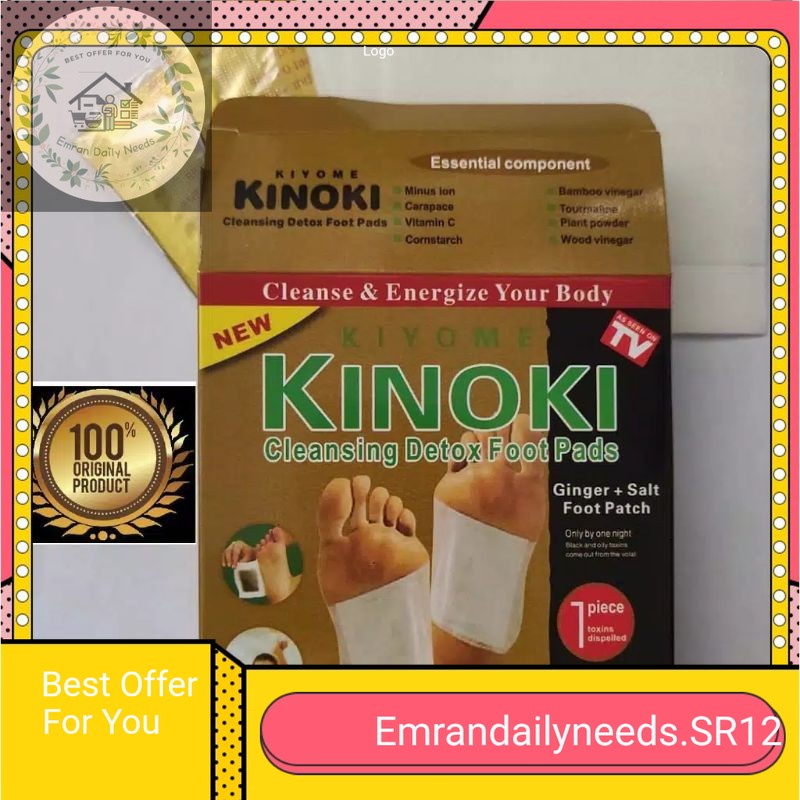 

Original kinoki detox gold, koyo detox kaki isi 10 pcs/ 5 pasang