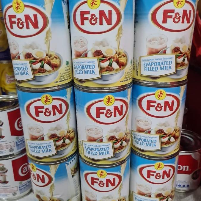 

susu cair evaporasi fn f&n evaporate ( evaporated milk )