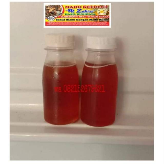 

Madu kelulut asli isi 100 ml