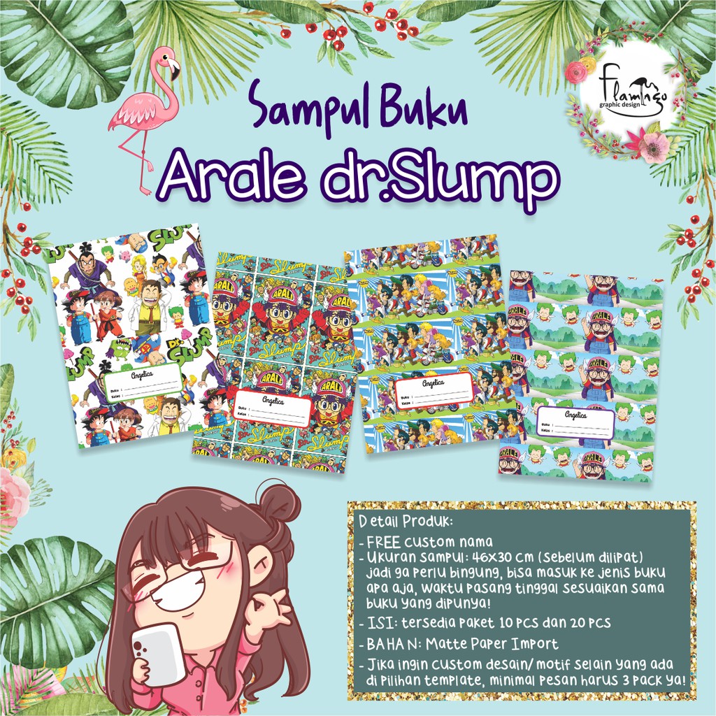 

SAMPUL BUKU ARALE EDITION KARTU ARALE DR.SLUMP