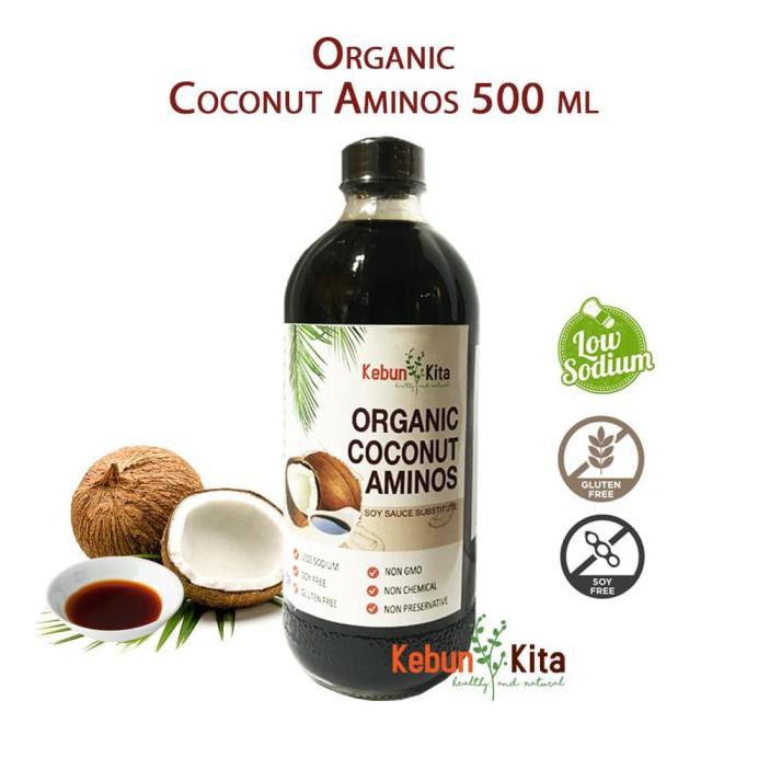 

ORGANIC COCONUT AMINOS (PENGGANTI SOY SAUCE) 500ML
