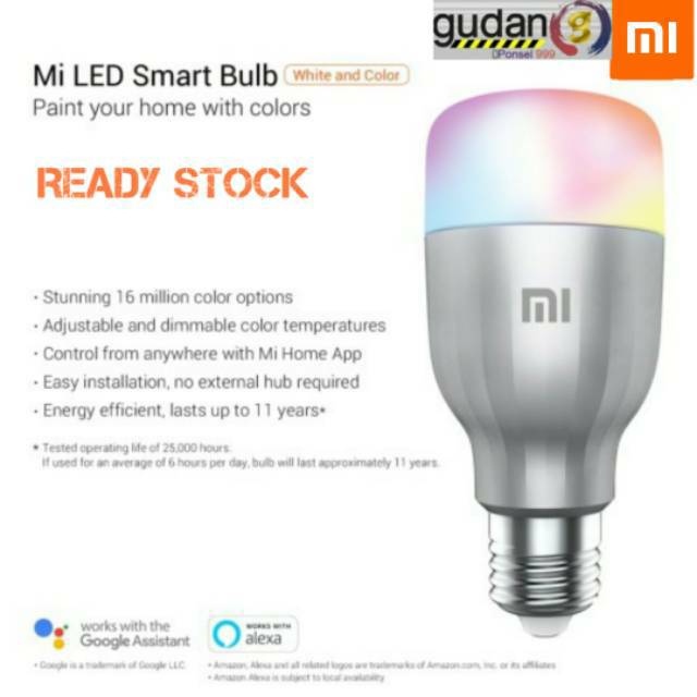 MI SMART LED BULB - Lampu Led - Lampu Bohlam