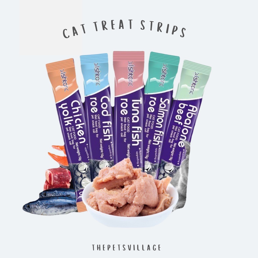 ISHTAR CAT TREATS/SNACK KUCING 15gr