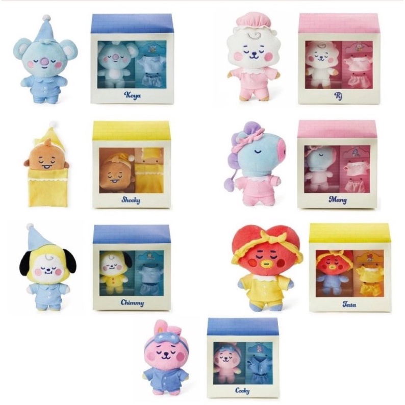 READY STOCK OFFICIAL Baby Dream BT21 Doll