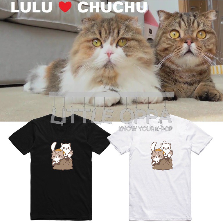 KAOS T-SHIRT CREAM HEROES LULU LALA CHUCHU