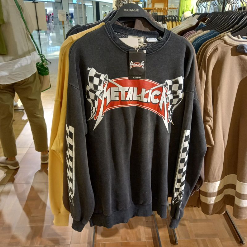 BERSHKA.ORI Jaket Parka Parasut Water Proof Water Resistant Manga Anime METALLICA Anti UV HOODIE