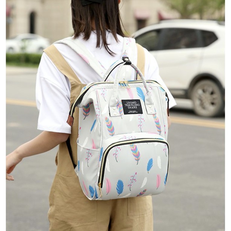 WYK54 Tas Bayi Ransel Wanita  Diaper Bagpack Ibu Anak Bayi Impor Trend TKM