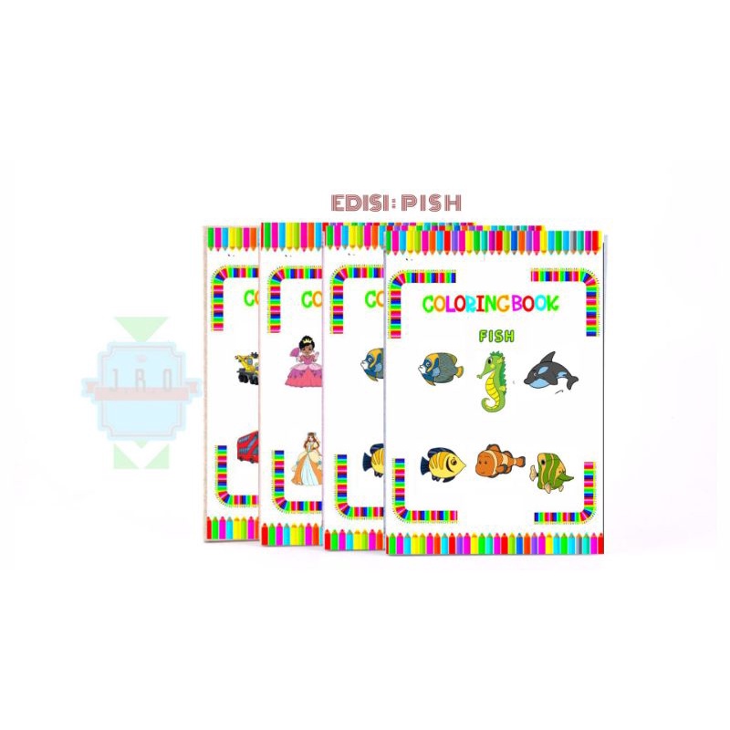 

buku mewarnai anak / paud