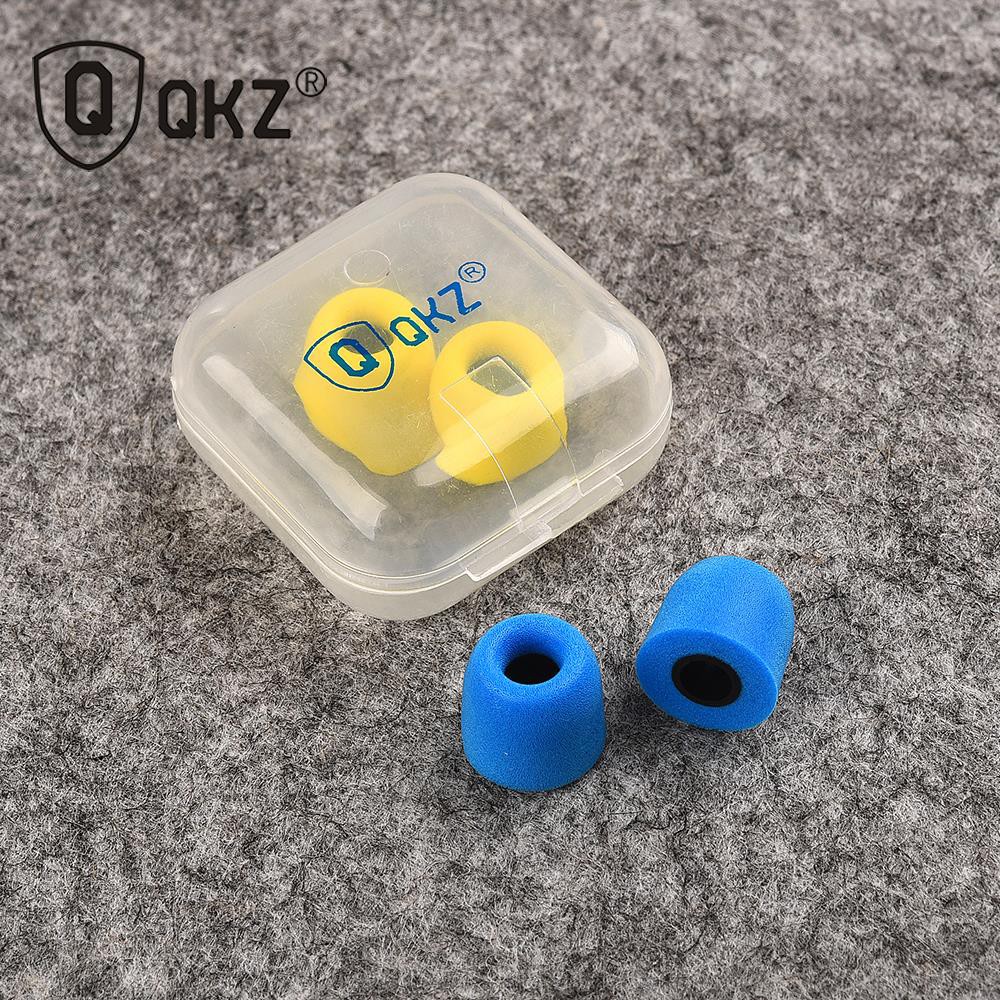 2Piece Qkz T400 Earphone Busa Memory Foam untuk Semua Jenis Earphone