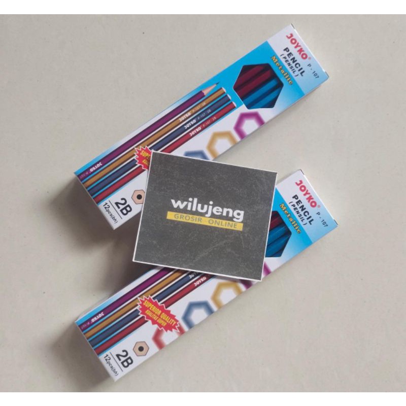 

Pensil 2B Joyko P-107 Metallic (pcs)