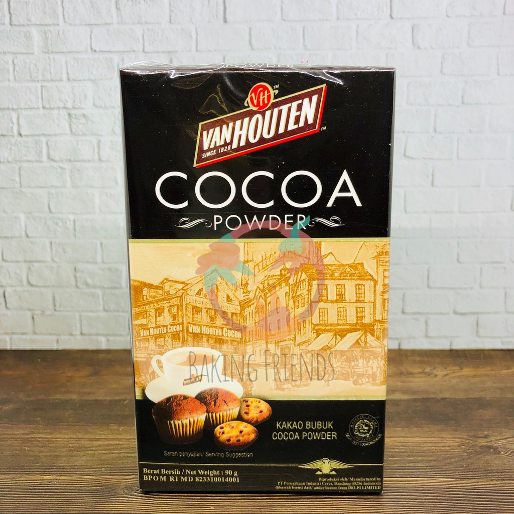 Cocoa Powder Van Houten 90 Gr / Coklat Bubuk Van Houten
