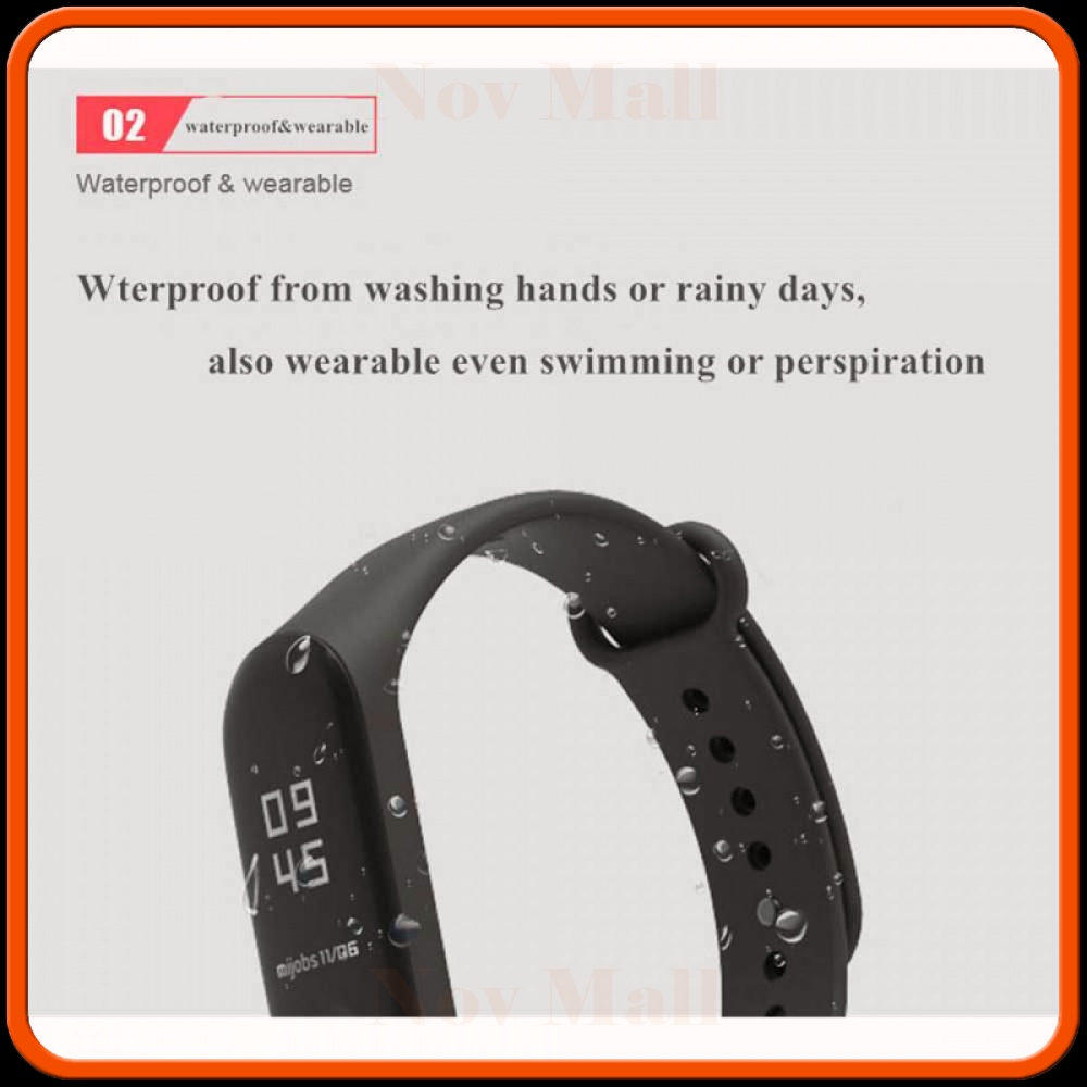 Silicone Strap Watchband untuk Xiaomi Mi Band 3/4 Replika 11