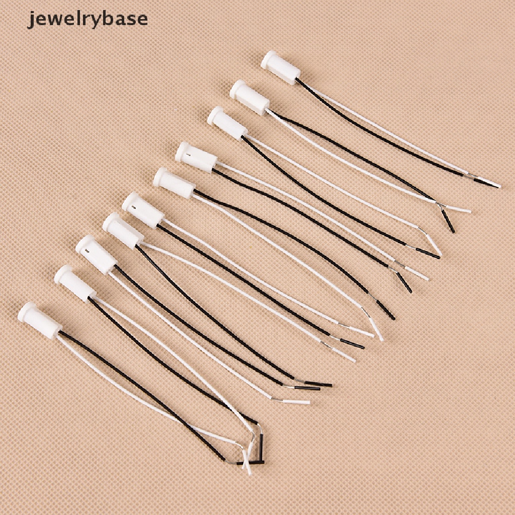 10pcs / LOT g4 Base g4 Soket plug g4 Bahan Keramik Ukuran 10cm