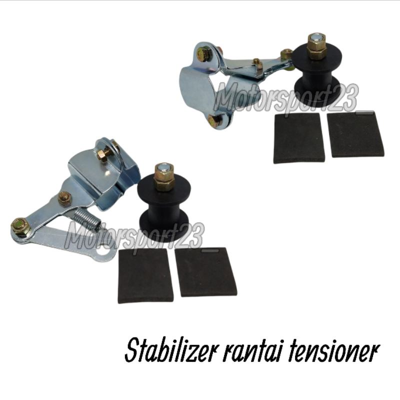 Stabilizer rantai tensioner penahan rantai sepeda motor Universal