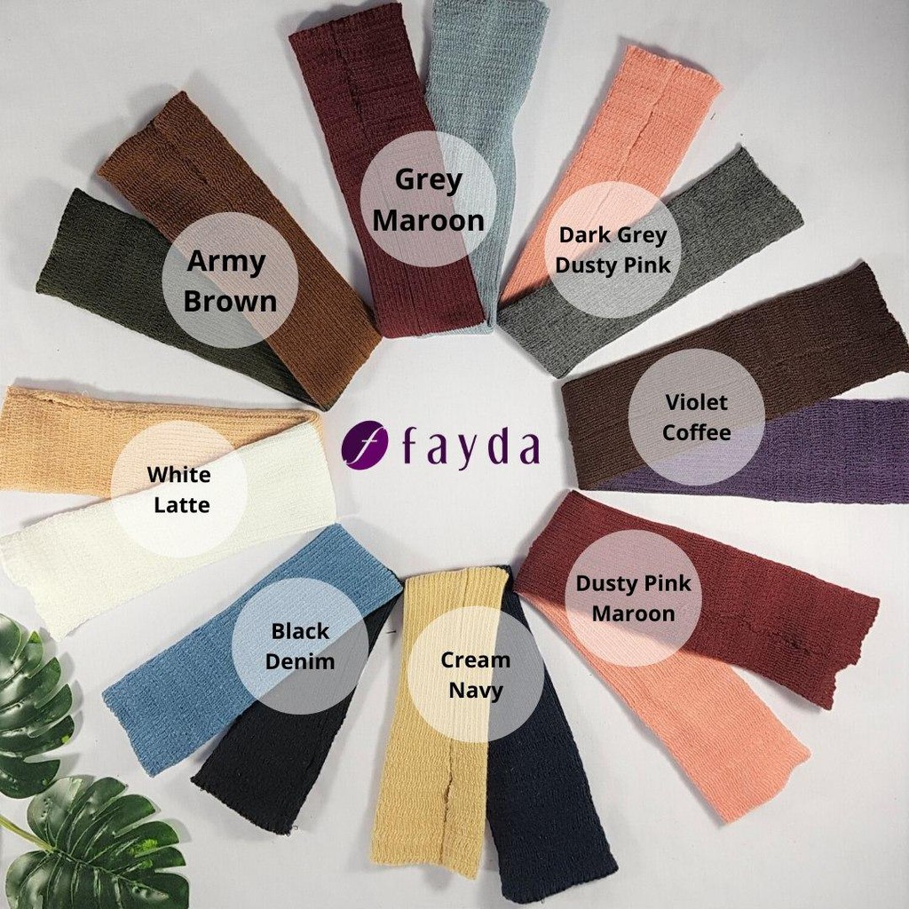 Fayda Handsock / Manset Rajut Jempol Premium 2 in 1