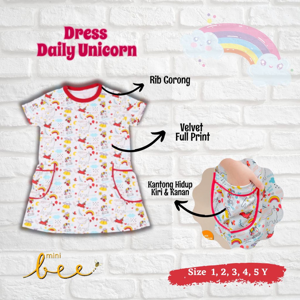 Dress Anak Baby Minibee