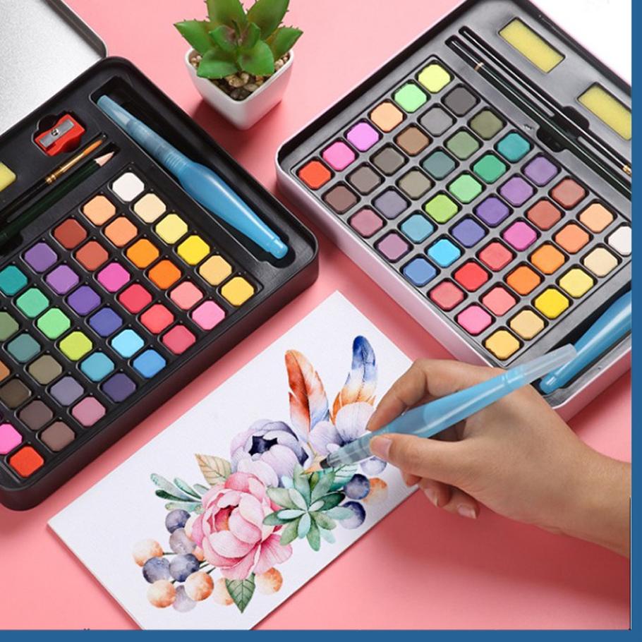 

Paling Diminati.. [HOT SALE] 36/48Water Color Set - Alat Cat Air Set (Termasuk Kuas dan Kertas Gambara New