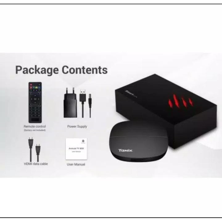 TANIX H2 Hi3798M V110 64 Bit Android 9.0 4K TV BOX 2GB/16GB 2.4G WIFI