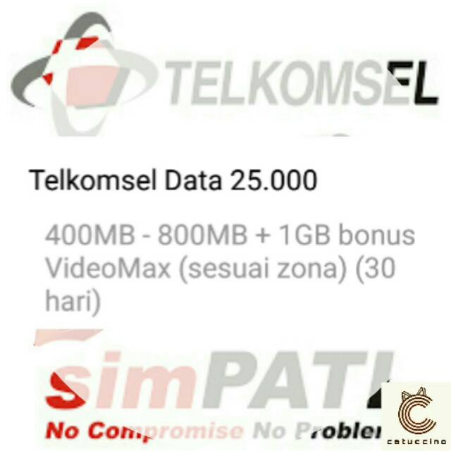 Paket Data Internet Telkomsel Simpati Loop Kartu As 25rb 25000 30hari Bonus Videomax 1gb Shopee Indonesia