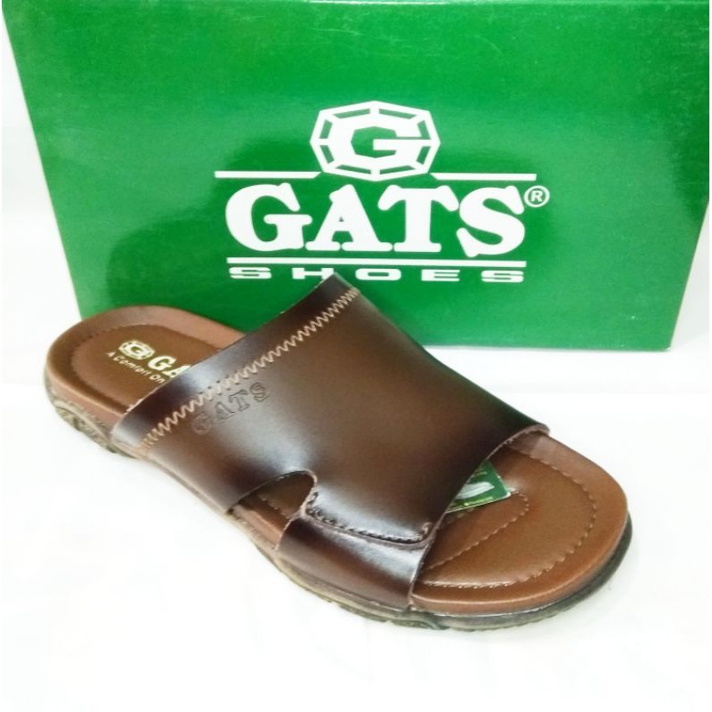 Sandal Pria / Sandal Harian / Sandal Casual / Sandal Sopan / Sandal Kulit GATS SS003