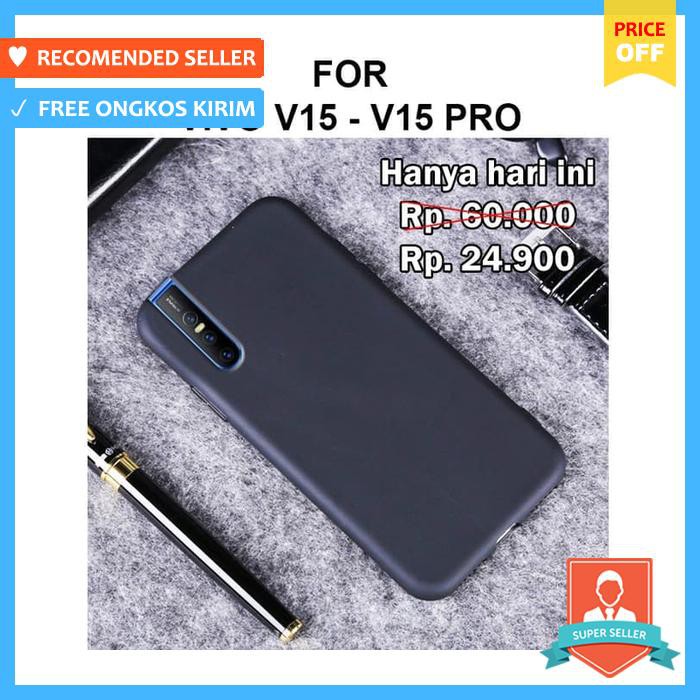 Case vivo v15 v15 pro softcase casing hp cover ultra thin soft matte - soft case handphone