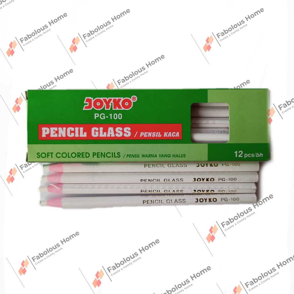 

TERLARIS PENSIL GLAS PENSIL KACA JOYKO /DERMATOGRAPH PG -100 PENSIL WARNA PUTIH