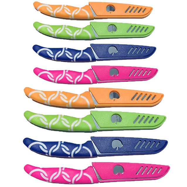 Distributor Tokoalif - Pisau Buah Sayur Makanan Kitchen Set Stainless Steel Knife Dapur Unik / Pisau Apel bWBZYKZUQ3KO38r