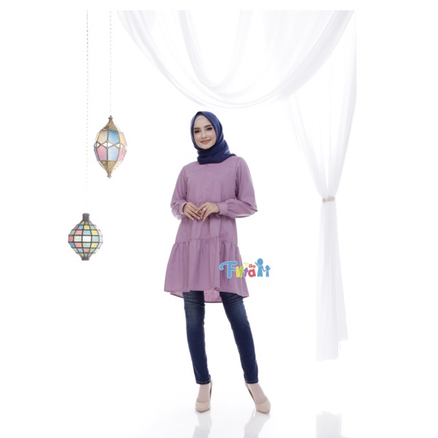 Tunik Toyobo Ungu Grosir Surabaya