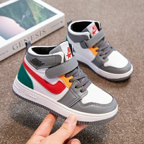 Qeede_Store [COD] Sepatu Boot NIDO Anak Laki-Laki Dan Perempuan Import Size 26-37