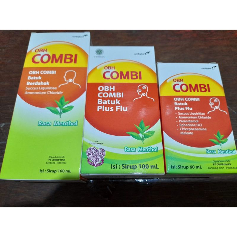 obh combi berdahak/obh combi plus dewasa rasa menthol