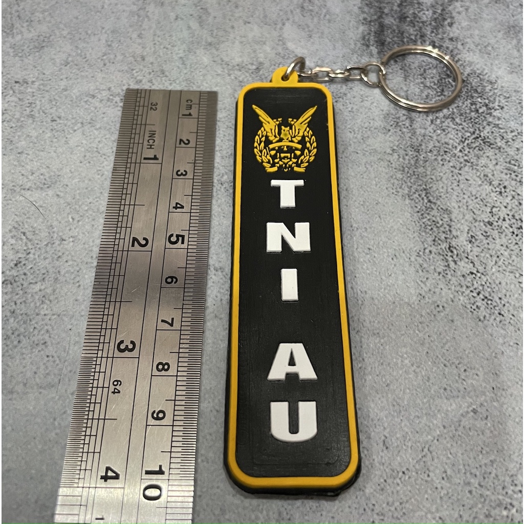 Gantungan Kunci TNI AU | Keychain | Gantungan Kunci Karet TNI AU