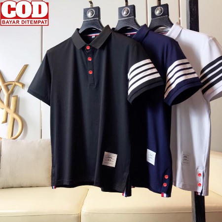 Kaos Polo Unisex Original Lengan Pendek Berkerah Lacoste Kaos Polo sydney Pria Premium