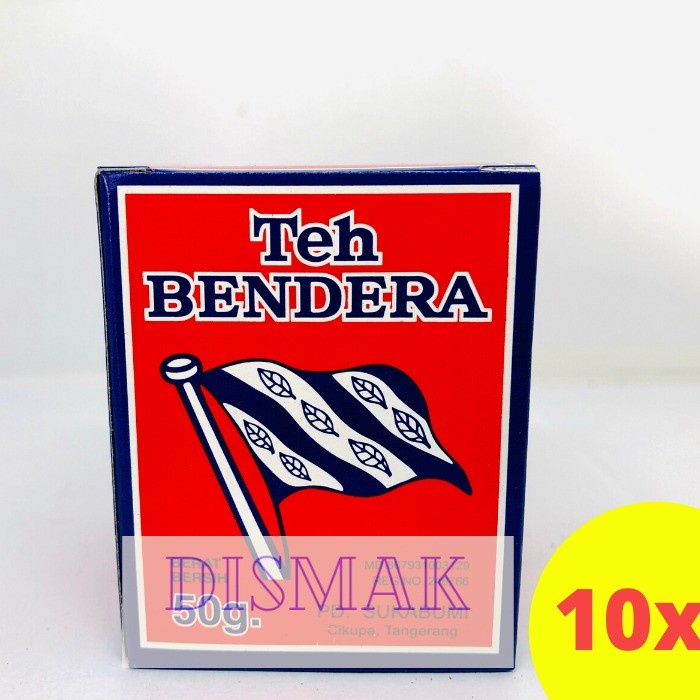 

Teh-Daun- Teh Bendera Tubruk Vanilla 10 X 50 Gram -Daun-Teh 800 Teh-Makanan-Minuman