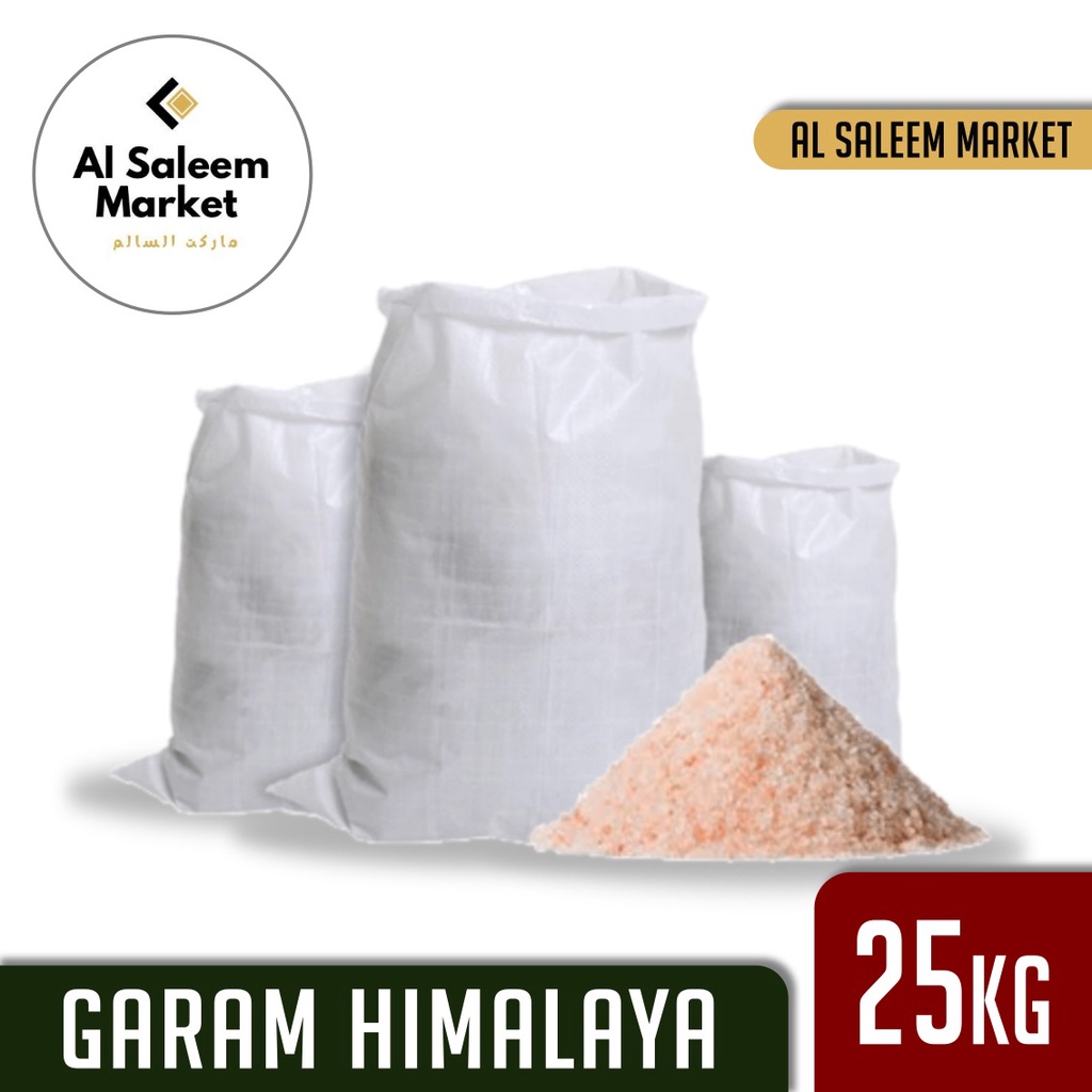 

Garam Himalaya 25 Kg Pink Salt | Original Himsalt Organic | Grosir Murah | Garam Pakistan Halus