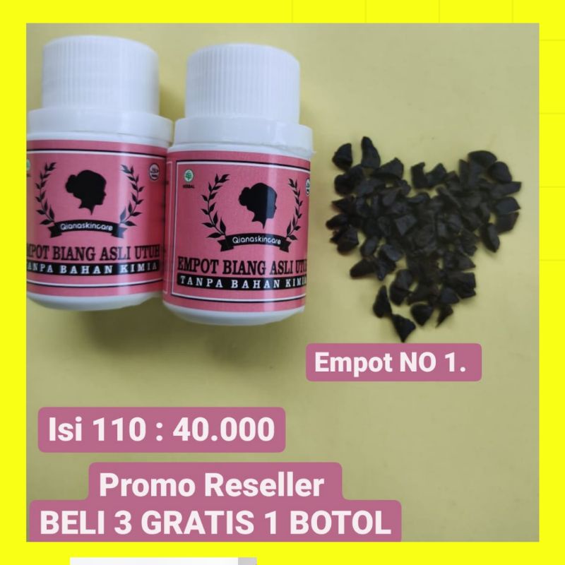 (SUPER ORIGINAL TUMBUHAN ASLI 100%) EMPOT BIANG ASLI MPOT MADURA EMPOT BIANG MYV RESV JAMU KEWANITAA