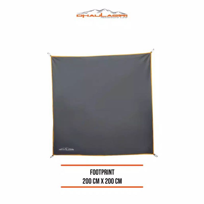 Foot Print Dhaulagiri Matras Flysheet Tenda Dhaulagiri 200 x 200