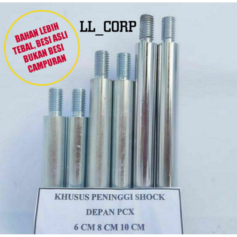 PENINGGI TAMBAHAN SAMBUNGAN SULING SHOCK SKOK SHOK SOK DEPAN HONDA MATIC PCX