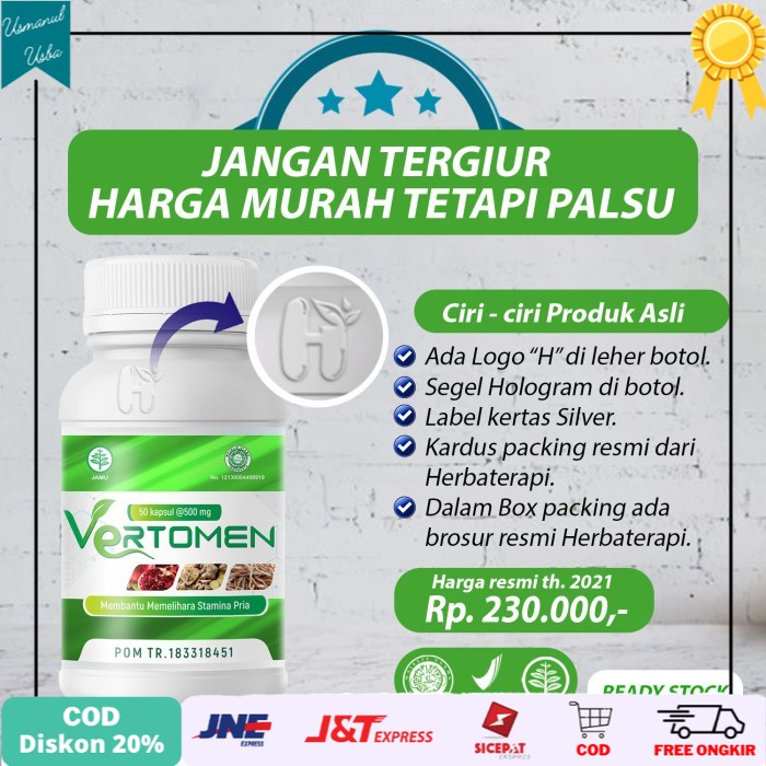 

❤COD❤ VERTOMEN obat penyubur pria