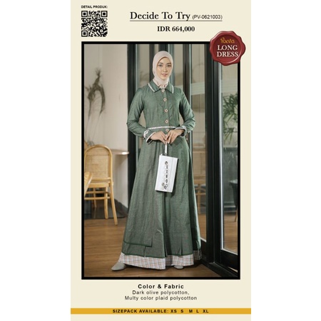 Poeva PV-0621003 New Progressive Gamis By Tuneeca Diskon Sale Promo