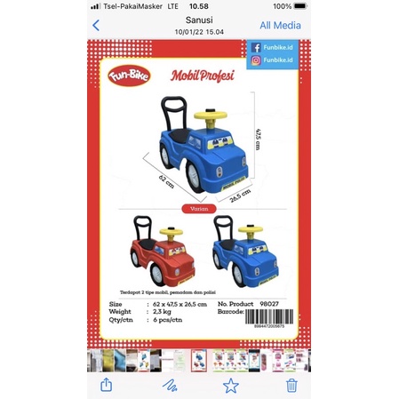 Mobil profesi by fun-bike