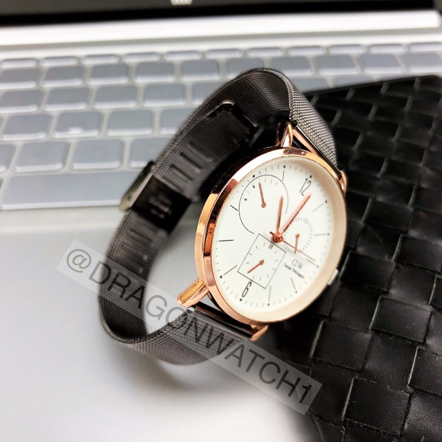 ［Ready Stock］Jam tangan couple rantai pasir kepadatan tinggi tali pasir S1107