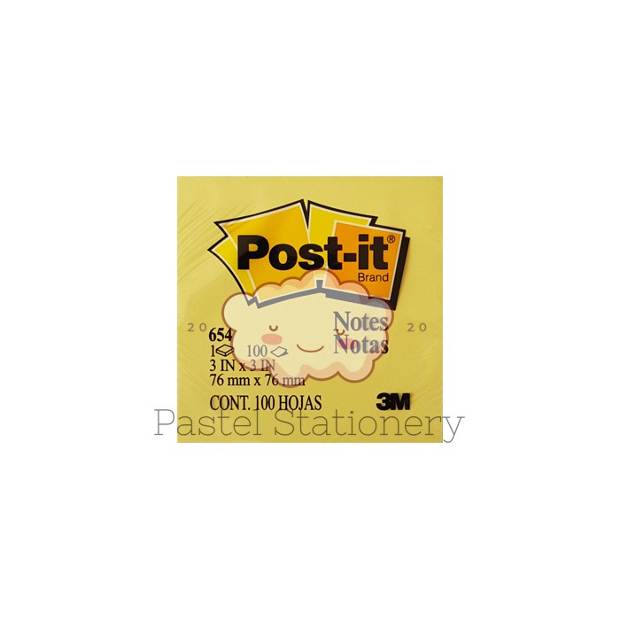 

Post It 654 3M Sticky Notes Kuning