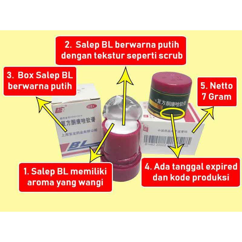 Grade Ori Obat Biduran Alergi Ampuh Saleb BL Original 100% Asli salep gatel selangkangan jamur Pi Kang Shuang panu kadas kudis kurap bruntusan-4