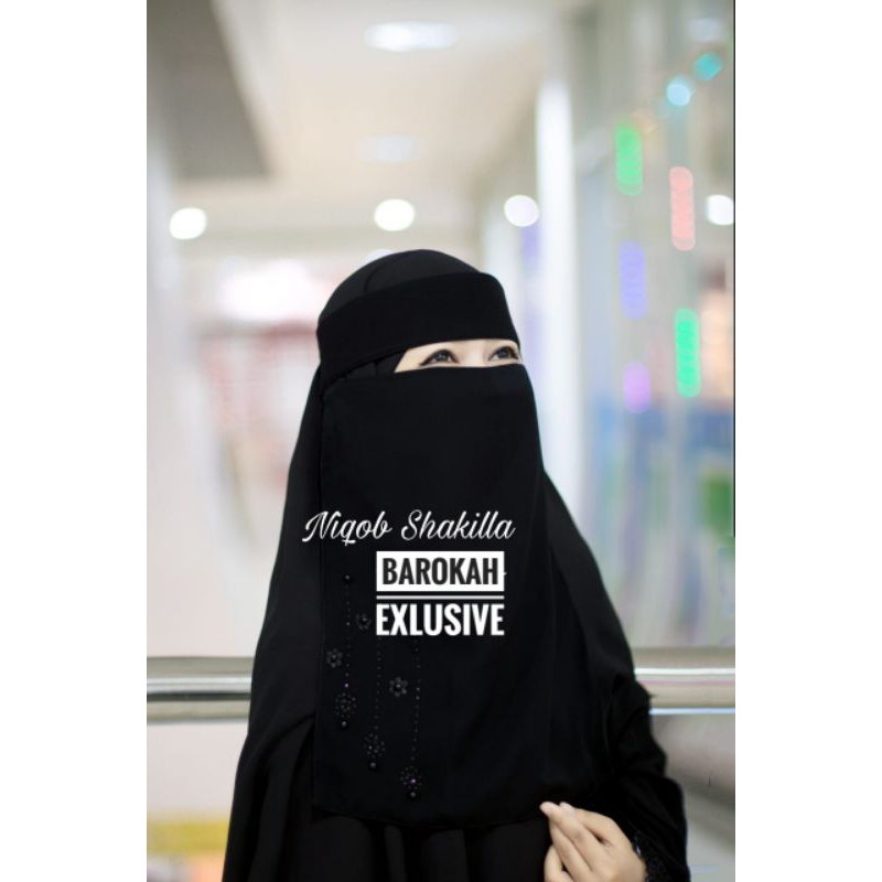 (BISA COD)NIQAB SERBA 30.000 BAHAN SIFON LEMBUT