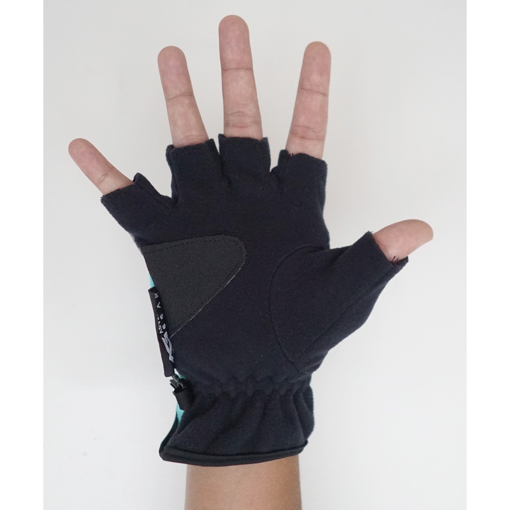 GLOVE sarung tangan gunung pendek setengah jari adventure gear polar