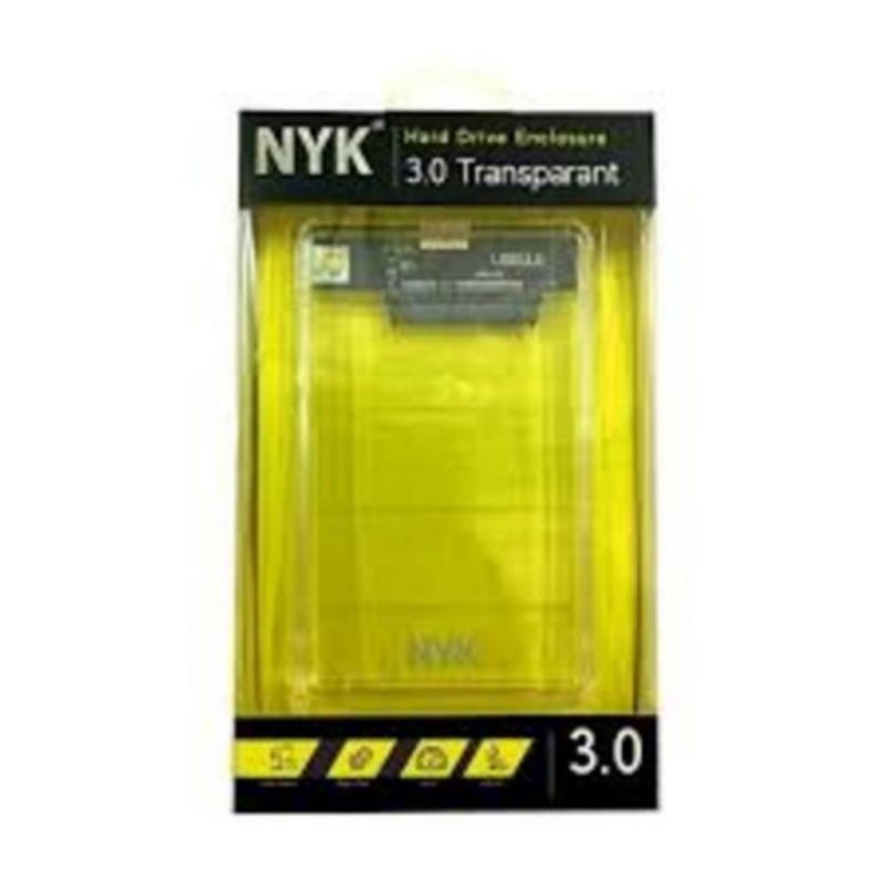 Casing HDD Harddisk EXTERNAL NYK 3.0 Transparan