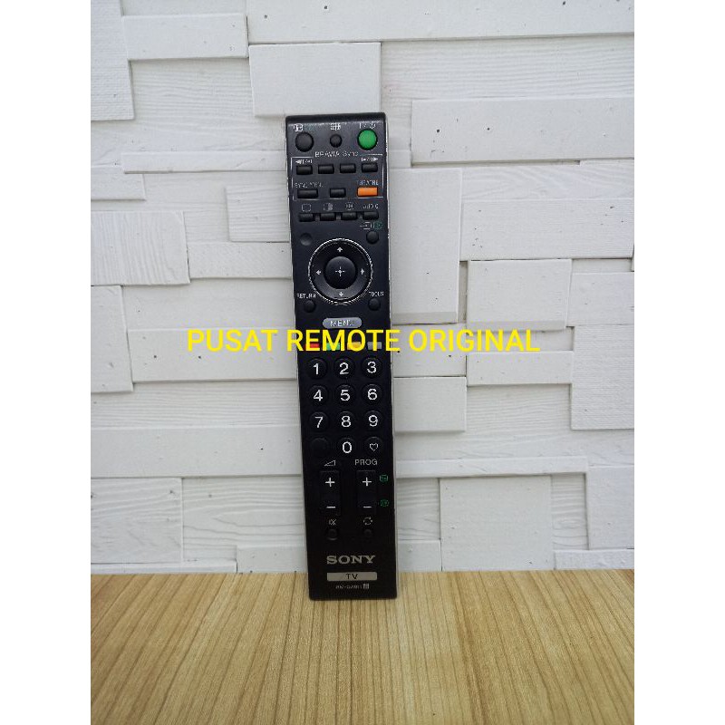 REMOTE REMOT TV SONY LED LCD RM-GA011 ORIGINAL ASLI