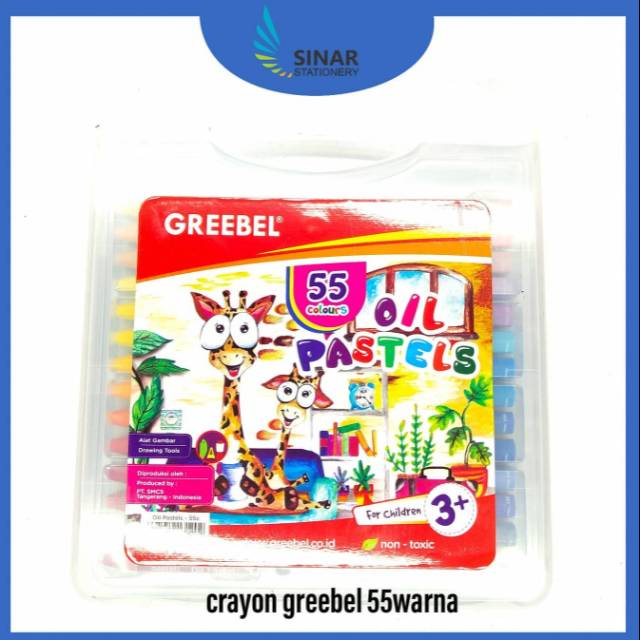 

CRAYON / KRAYON GREEBEL 55 WARNA